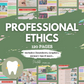 Professional Ethics | 120 Pages | 5 Topics