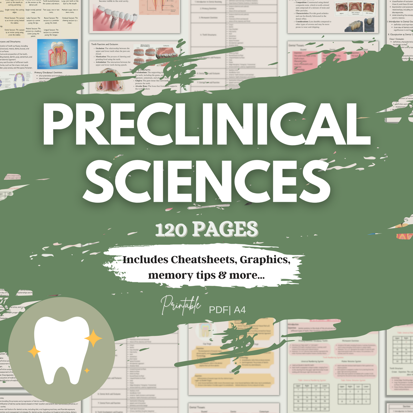 Preclinical Sciences | 120 Pages | 6 Topics