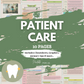 Patient Care | 10 Pages | 8 Topics