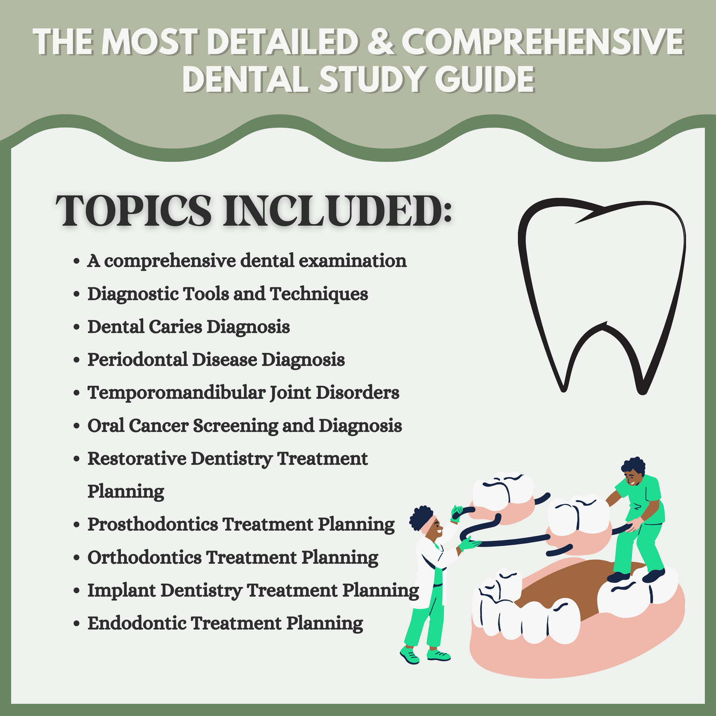 Diagnosis and Treatment Planning | 24 Pages| 11 Topics