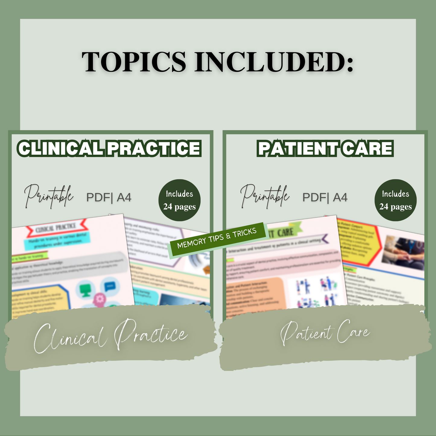 clinical education 120 Pages | 5 Topics