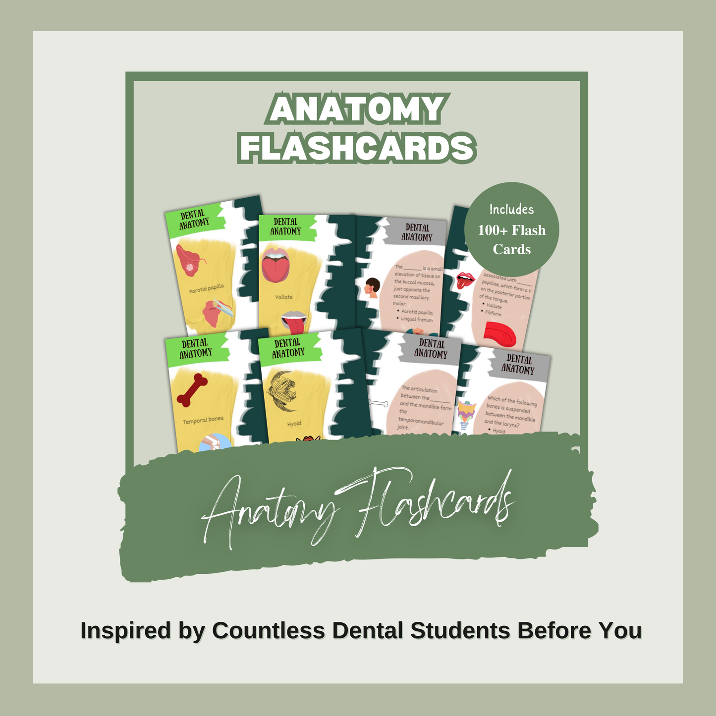 3000+ Flash Cards and Quiz Bundle for INBDE | NDBHE | CDT