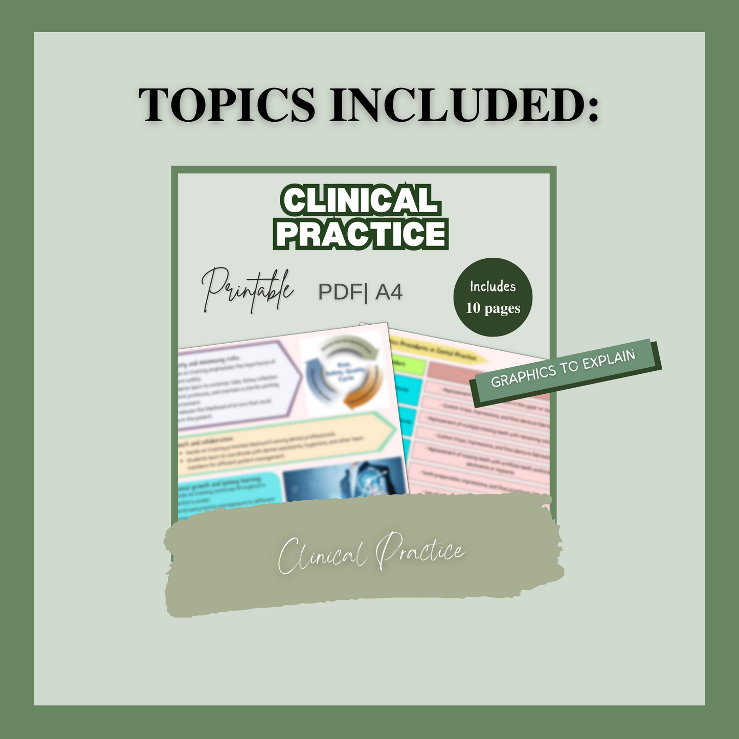 Clinical Practice | 10 Pages | 9 Topics