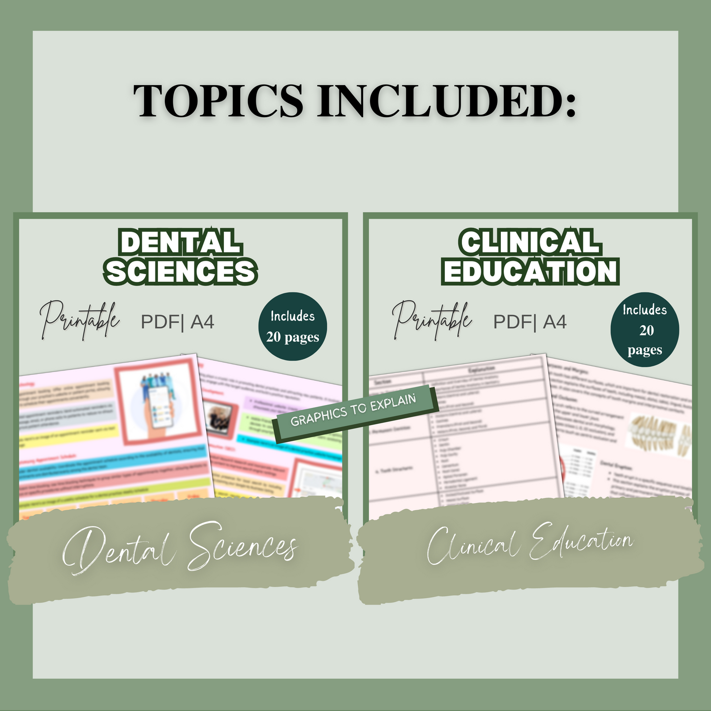 Preclinical Sciences | 120 Pages | 6 Topics